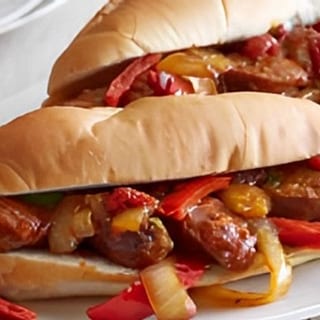 Cajun Sausage Sandwich